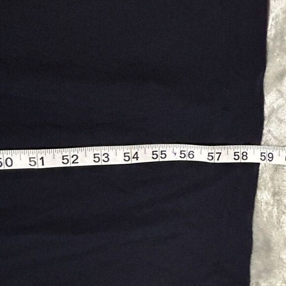 Cache Navy Blue Gown Woman’s Sz 8 Beaded Embellished Chiffon - Picture 8 of 12